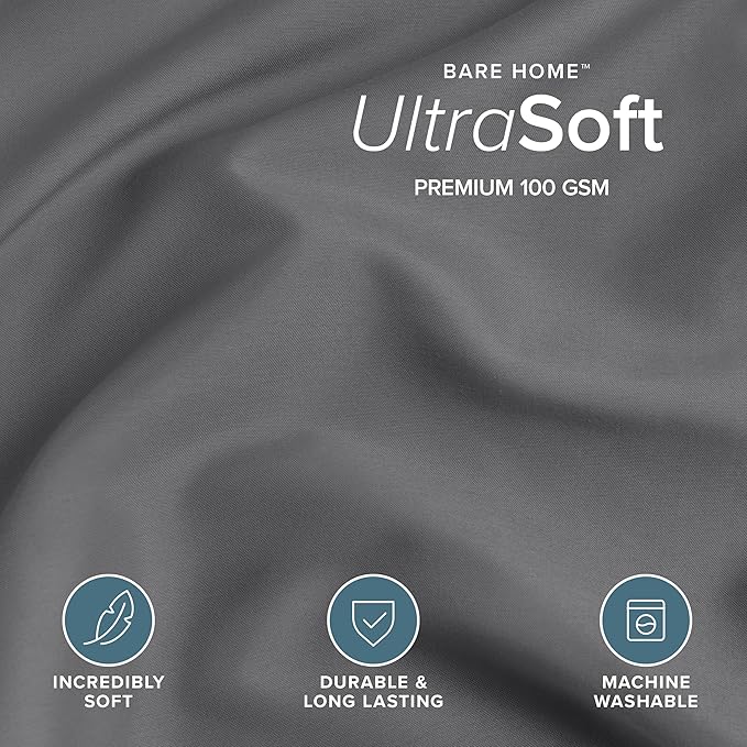 Bare Home Bedding Duvet Cover Oversized Queen Size - Image 2