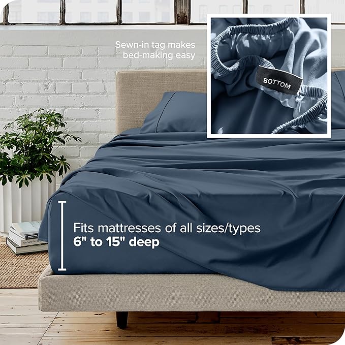 Bare Home Queen Sheet Set - Image 5
