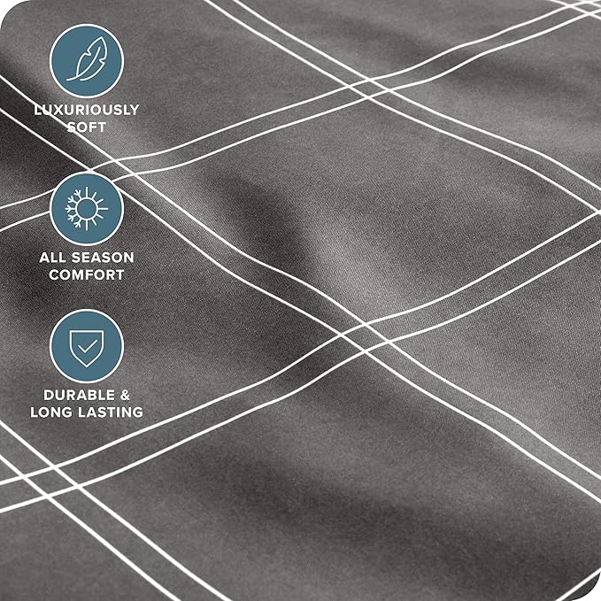 Bare Home Fitted Bottom Sheet Queen - Image 2