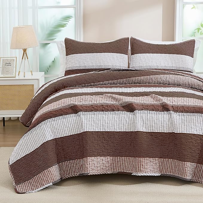 Andency California King Quilt Set by Andency