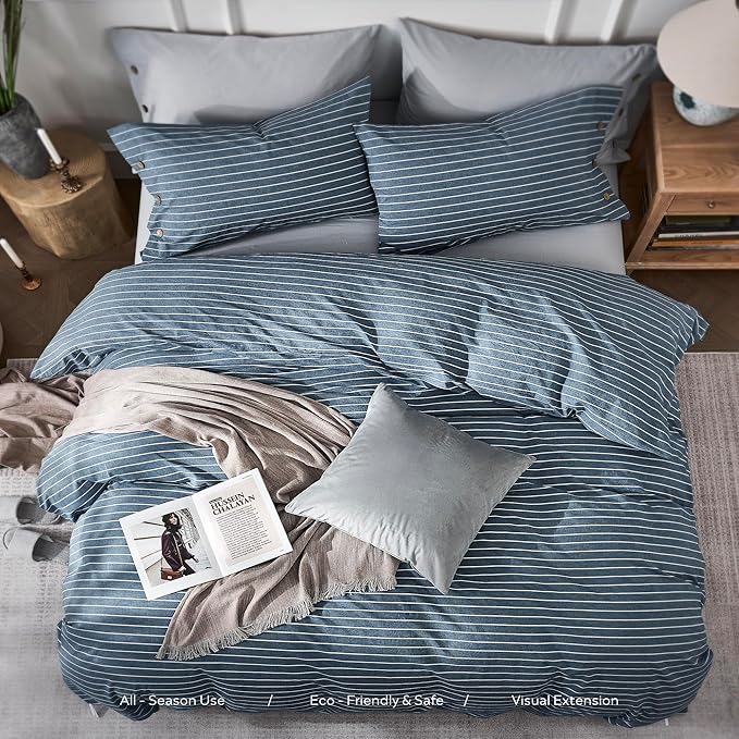 JELLYMONI Cotton Duvet Cover Twin XL Size - Image 8