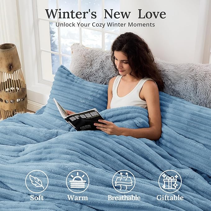 Sasttie Twin/Twin-XL Comforter Set 2 Pieces - Image 2