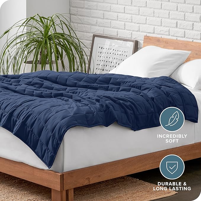 Bare Home Weighted Blanket King Size 30lb - Image 5