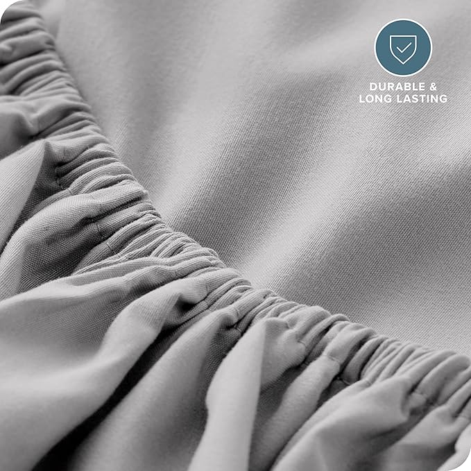 Bare Home Fitted Bottom Sheet Full XL Size - Image 5