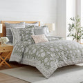 Levtex Home Adare Sage Reversible King Duvet Cover Set by LevtexHome