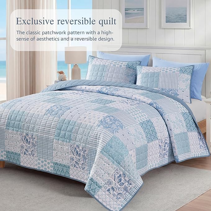 CASAAGUSTO Twin Quilt Set - Image 2