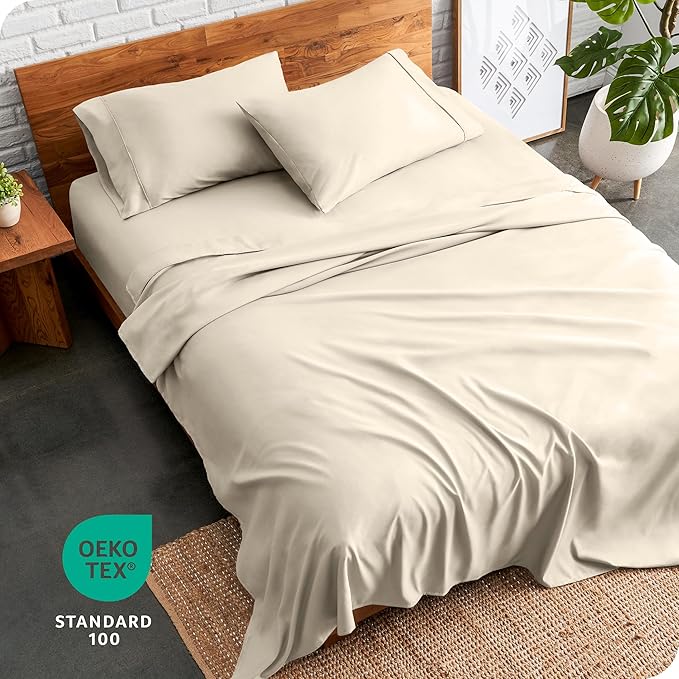 Bare Home Short Queen Sheet Set - Image 7