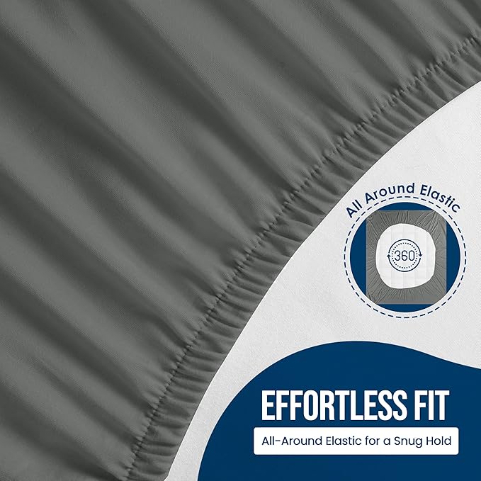 Twin Size Mattress Protector Waterproof, Premium 200 GSM Terry Mattress Cover - Image 4