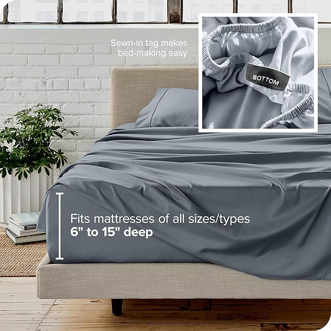 Bare Home Twin Sheet Set - Image 5