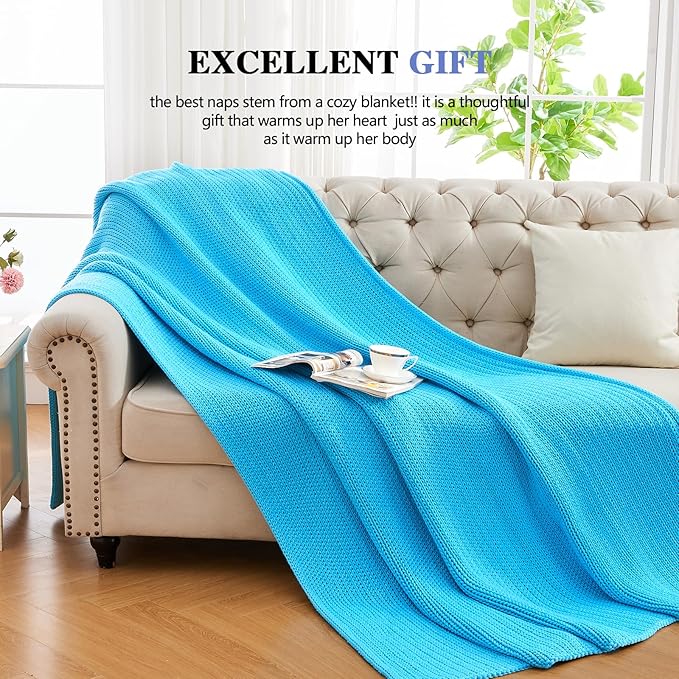 L'AGRATY Knitted Weighted Blanket - Image 4