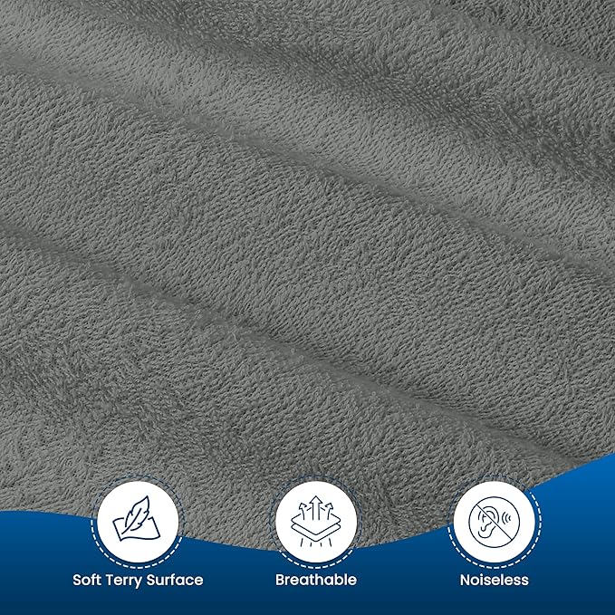 Twin XL Size Mattress Protector Waterproof, Premium 200 GSM Terry Mattress Cover - Image 8
