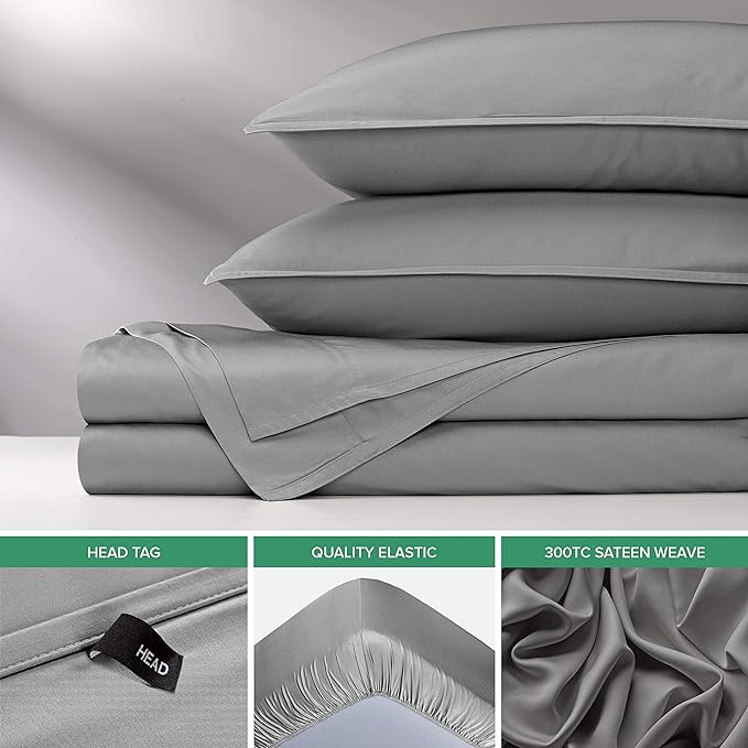 Pure Bamboo Full Sheets, Genuine 100% Organic Viscose Derived from Bamboo Bed - Image 6