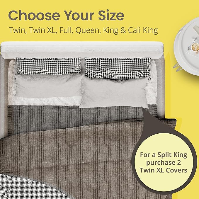 SafeRest Waterproof Mattress Protector California King Size – Absorbent - Image 7