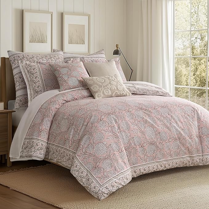 Levtex Home Adare Blush Reversible King/Cal King Comforter Set by LevtexHome