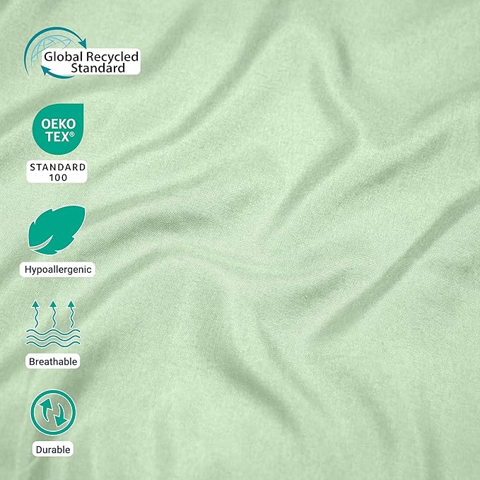 ZPECC Pillow Cases Queen Size Set of 12, 20x30 Envelope Closure Pillowcases - Image 3
