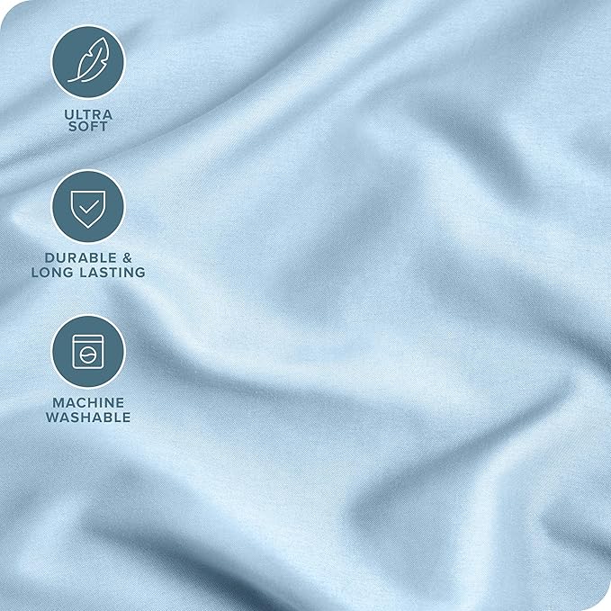 Bare Home Microfiber King Pillowcase Set of 4 - Image 4