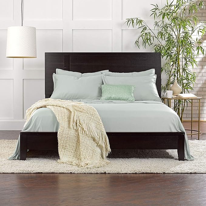 Pure Bamboo Twin Sheets, Genuine 100% Organic Viscose Derived from Bamboo Bed - Image 7