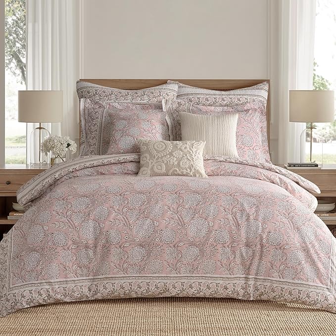Levtex Home Adare Blush Reversible Twin/Twin XL Comforter Set - Image 2