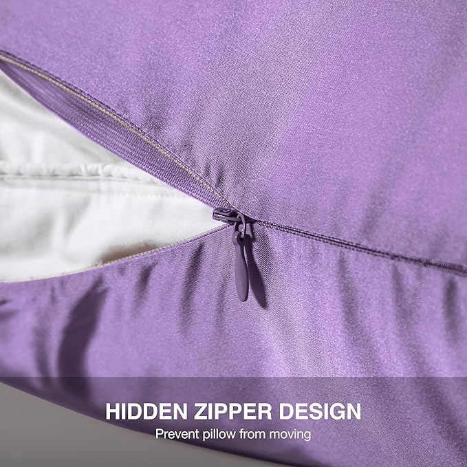 Mulberry Silk Pillowcase for Hair and Skin, Queen Size Cooling Silk Pillow Case - Image 3