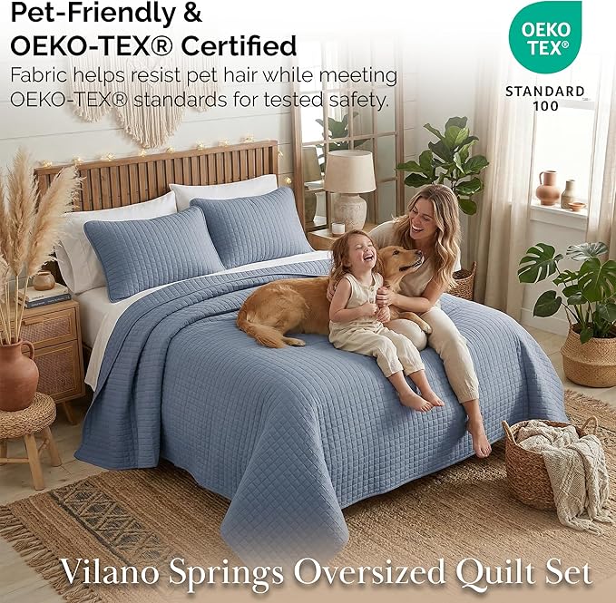 Southshore Fine Living, Inc. Queen Quilt Set, Full Size Bedspread - Image 5