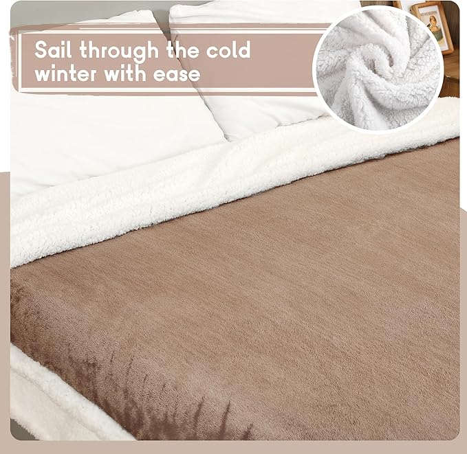 Heated Blanket Electric Blanket Full Size 72''x84'' - Image 7