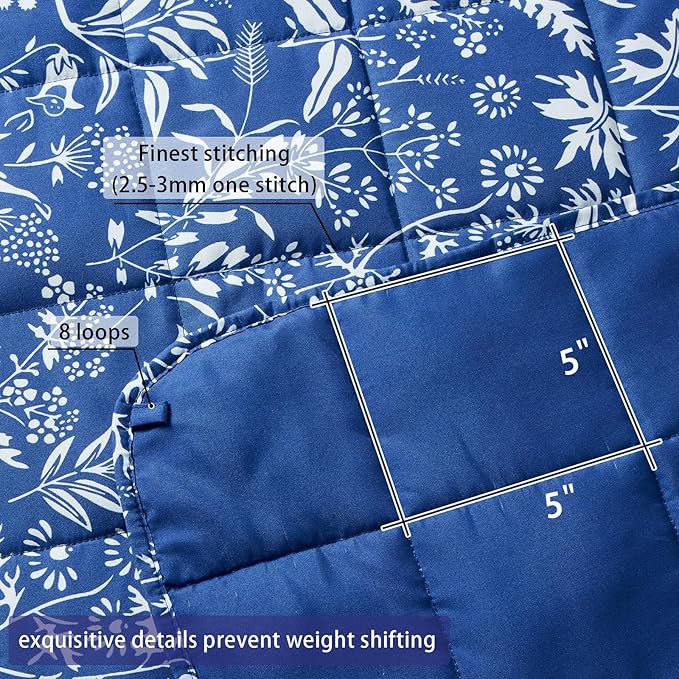 yescool Weighted Blanket for Adults Cooling Heavy Blanket for Sleeping Perfect - Image 5