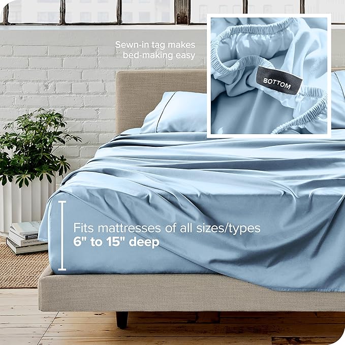 Bare Home Twin XL Sheet Set - Image 5