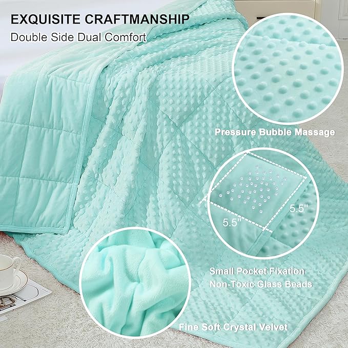 Alomidds Weighted Blanket, Heavy Blankets - Image 2