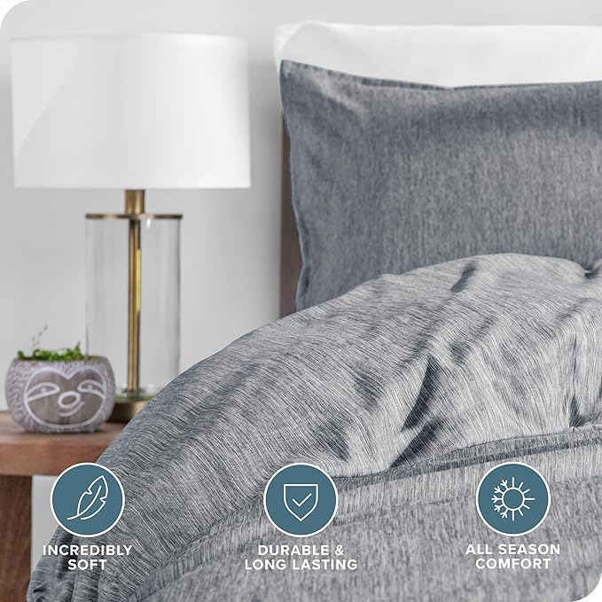 Bare Home Bedding Duvet Cover Oversized Queen Size - Image 3