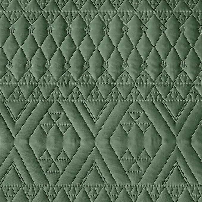 akkialla King/Cal King Size Quilt Bedding Set, Modern Style Geometric Pattern - Image 8