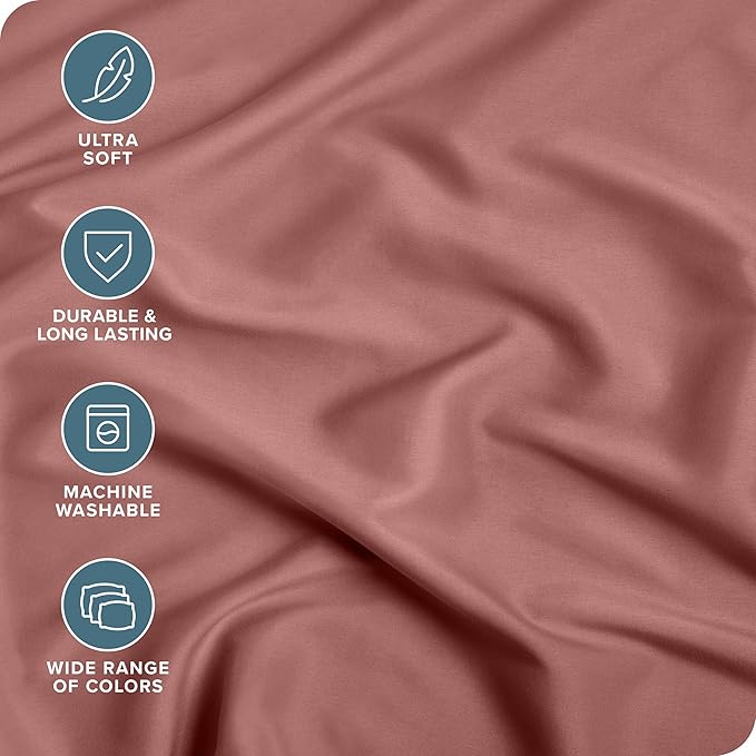 Bare Home Fitted Bottom Sheet Full Size - Image 2