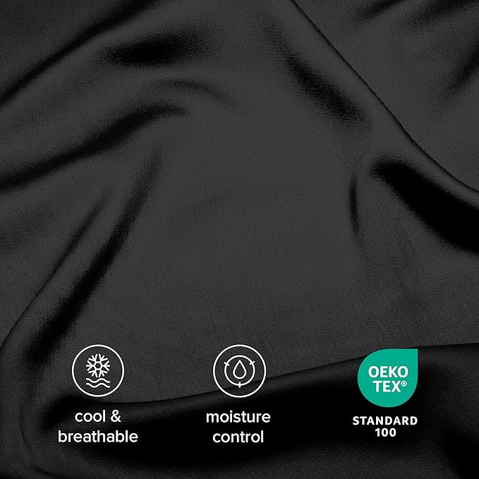 Bare Home 100% Rayon Made from Bamboo Luxury King Size Set of 2 Cooling - Image 4
