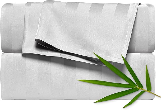 Pure Bamboo King Sheets, Genuine 100% Organic Viscose Derived from Bamboo Bed by PureBamboo