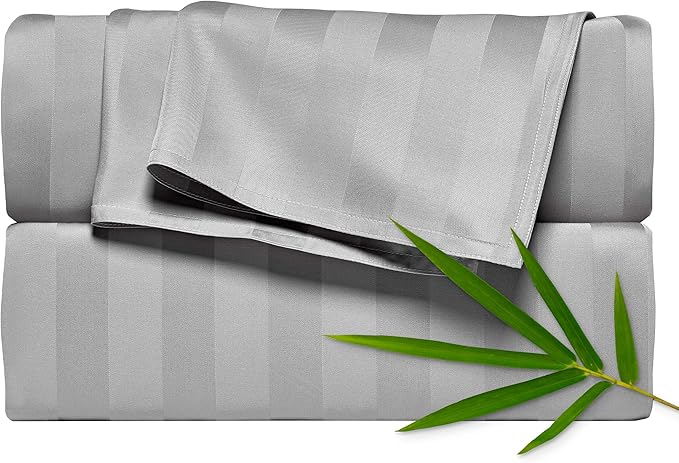Pure Bamboo King Sheets, Genuine 100% Organic Viscose Derived from Bamboo Bed by PureBamboo