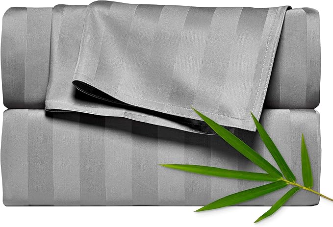 Pure Bamboo King Sheets, Genuine 100% Organic Viscose Derived from Bamboo Bed by PureBamboo
