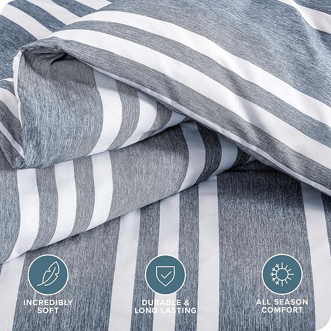 Bare Home Bedding Duvet Cover Queen Size - Image 3